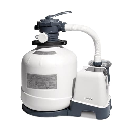 Intex SX3000 Krystal Clear 3,000 GPH Sand Filter Pump for Above-Ground Pools