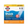 HTH Pool Care Shock Advanced, 4-in-1 Cal-Hypo Formula for Crystal Clear Water, 12-Pack