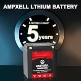 High-Output YTX30L-BS Lithium Motorcycle Battery 12V 1080A 18Ah Replacement Powerhouse