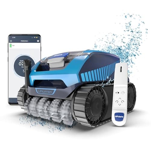 Polaris Freedom Plus Cordless Robotic Pool Cleaner with LiFi Remote Control