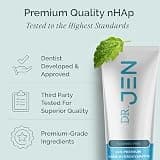 Dr. Jen Fluoride-Free Remineralizing Toothpaste, 10% Premium Nano Hydroxyapatite Formula