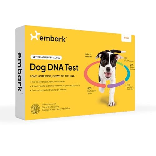 Embark Breed & Health Dog DNA Test - Comprehensive 270+ Health Condition Screening