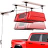 Pacikwest Truck Cap Hoist System for Garage Ceiling, 250 lbs Capacity, Self-Leveling