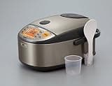 Zojirushi NP-HCC10XH Induction Heating System Rice Cooker, Stainless Dark Gray