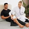Deyeek Men's Active Recovery Track Pants with Quick-Release Leg Snaps