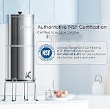 Purewell 3-Stage 0.01μm Ultra-Filtration Countertop Gravity Water Filter System