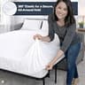 Cottington Lane Queen Sleeper Sofa Sheets, 4-Piece 100% Egyptian Cotton