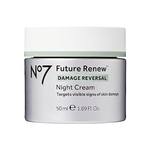 No7 Future Renew Damage Reversal Anti-Aging Night Cream Face Moisturizer