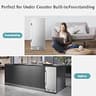 Velieta 15-Inch Outdoor Beverage Refrigerator Cooler with French Doors