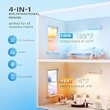 ROVSUN 20,000 BTU (12K/12K) Dual Zone Mini Split AC & Heating System 23 SEER2