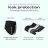 Bambody Absorbent Menstrual Boxer Briefs, Maximum Overnight Sleep Coverage