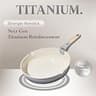CAROTE 20-Piece Detachable Handle Titanium-Infused Nonstick Cookware Set for RVs