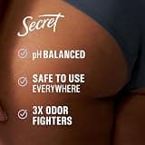 Secret Whole Body pH-Balanced Aluminum-Free Deodorant Spray for Women