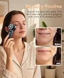 ALUSHEE 6-in-1 Multipolar RF & Microcurrent Skin Tightening Facial Tool