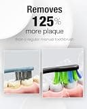 7AM2M Travel Sonic Electric Toothbrush for Adults with Smart 2-Min Timer