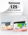 7AM2M Travel Sonic Electric Toothbrush for Adults with Smart 2-Min Timer