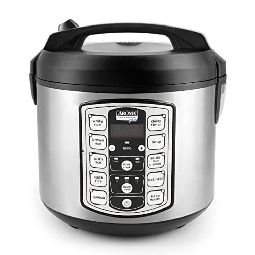 Aroma Housewares Professional Plus 20-Cup Digital Rice Cooker & Food Steamer