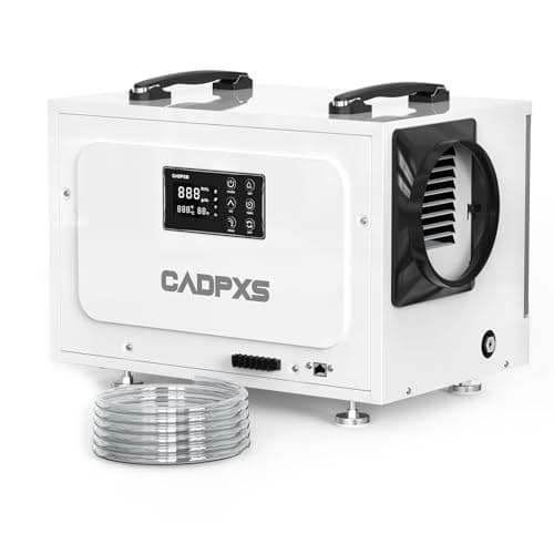 CADPXS 125-Pint High-Performance Crawl Space Dehumidifier with Drain Hose