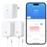 GoveeLife WiFi Refrigerator Thermometer 2-Pack Kit with Smart Hub Gateway