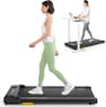 UREVO Smart Bluetooth Under Desk Walking Pad with Dual Shock Absorption