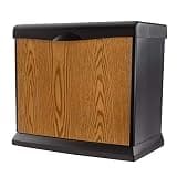 AIRCARE Valiant Digital Console-Style Evaporative Humidifier in Honey Oak Finish