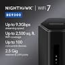 NETGEAR Nighthawk BE9300 Tri-Band WiFi 7 Router Featuring 9.3 Gbps Speeds