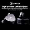 Linsoul SIMGOT EM6L 1DD+4BA Hybrid Driver High-Resolution Gaming In-Ear Monitors