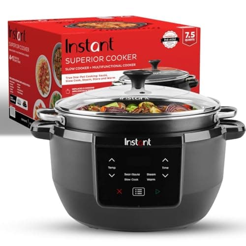 Instant Pot Superior 7.5-Quart 4-in-1 Multi-Cooker and Slow Cooker System