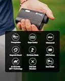 GOLFBUDDY 2S PRO Golf Rangefinder with Buddy Mode Cart Path Triangulation Tech