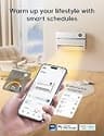 Dreo WH719S Smart Electric Wall Heater with Wi-Fi and 120° Oscillation
