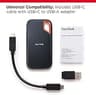 SanDisk 2TB Extreme Portable NVMe SSD - IP65 Rugged Design Up to 1050MB/s