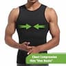 Lgtfy 4D Men's Slimming Body Shaper Chest Compression Vest Undershirt