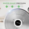 Nutrichef 200W Automatic Electric Meat Slicer with Adjustable Cut Dial