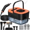 McCulloch MC1385 Deluxe Canister Steam Cleaner with 1.9L Tank Capacity