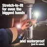 Mylivell Handsfree LED Flashlight Gloves with Stretchy Polyester Fabric