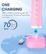 Bymore Rechargeable Adult Sonic Electric Toothbrush with 8 Brush Heads