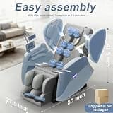 Srfzluxy Zero Gravity Full Body Massage Chair with Extendable Footrest