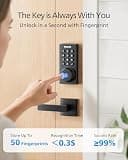 Philips Wi-Fi Keypad Door Lock Set with Smart Handle and Keyless Deadbolt