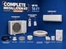 Senville LETO Series 9,000 BTU Pre-Charged Mini Split Air Conditioner Heat Pump