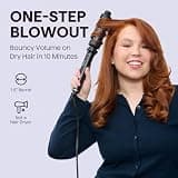 Wavytalk Detachable Head 1.5-Inch Travel Thermal Brush with Universal Voltage