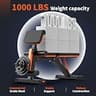XChief Foldable Adjustable Weight Bench with Leg Extension and Preacher