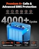 Super Empower 12V 100Ah Group 31 Deep Cycle Lithium Battery Replacement
