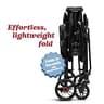 Radio Flyer Voya 2.0 XT 4-Seat Folding Stroller Wagon with Flatbed Hauling Mode
