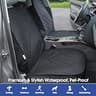 ALLANSING Heavy-Duty 900D Waterproof Front Passenger Seat Cover with Side Flaps