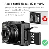 VJIANGER 4K Digital Camera with 64MP Sensor, 18X Zoom, Built-in Flash and Wi-Fi Transfer