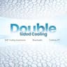QUTOOL Double Sided Cooling Shredded Memory Foam King Pillows, Set of 2