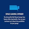 Chamberlain Model RJO20 Direct Drive Smart Wall Mount Garage Door Opener