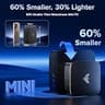 KAMRUI Pinova P1 Mini PC Windows 11 Pro AMD Ryzen 4300U 16GB RAM 512GB SSD
