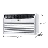 Frigidaire 12,000 BTU 115V Wall Air Conditioner with Built-In Air Ionizer
