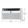 Frigidaire 12,000 BTU 115V Wall Air Conditioner with Built-In Air Ionizer